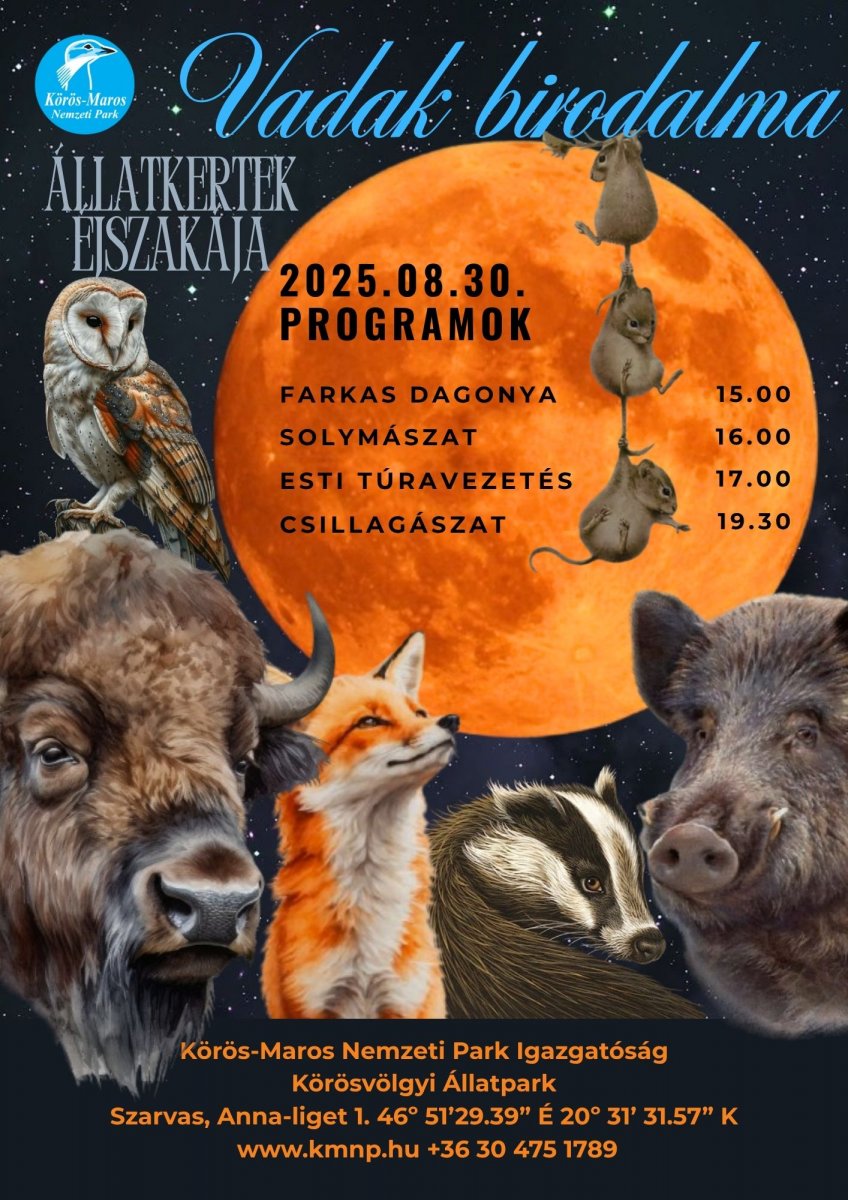 Vadállatok birodalma -Állatkertek éjszakája